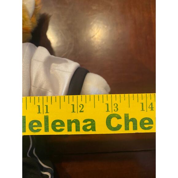 Build-A-Bear Workshop Soccer Player Stuffed Teddy Bear Brown 17 Inches - Picture 4 of 5